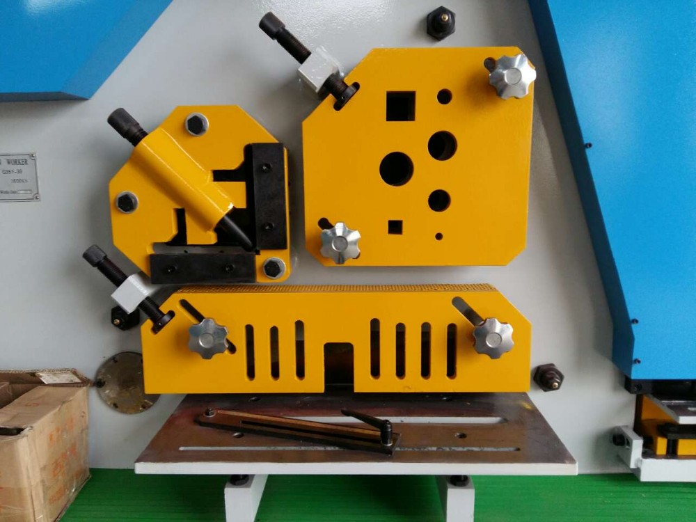 110 Ton Metal Sheet Press Corner Cutting Hydraulic Ironworker Machine Хидравлична железарска машина за рязане на метални листове от 110 тона