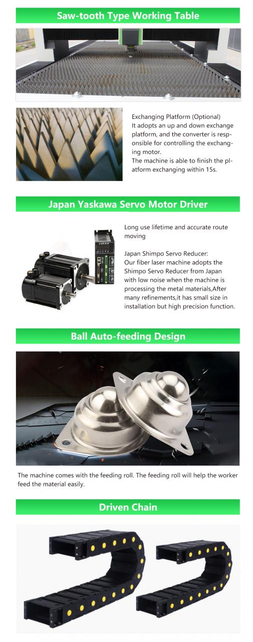 Carbon Iron Aluminum Metal Stainless Steel Cnc Fiber Laser Cutting Machine Въглерод, желязо, алуминий, метал, неръждаема стомана, лазерна машина за рязане с влакна