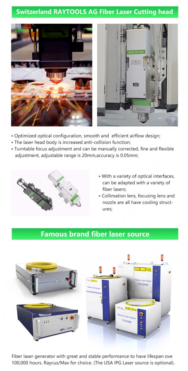 Carbon Iron Aluminum Metal Stainless Steel Cnc Fiber Laser Cutting Machine Въглерод, желязо, алуминий, метал, неръждаема стомана, лазерна машина за рязане с влакна