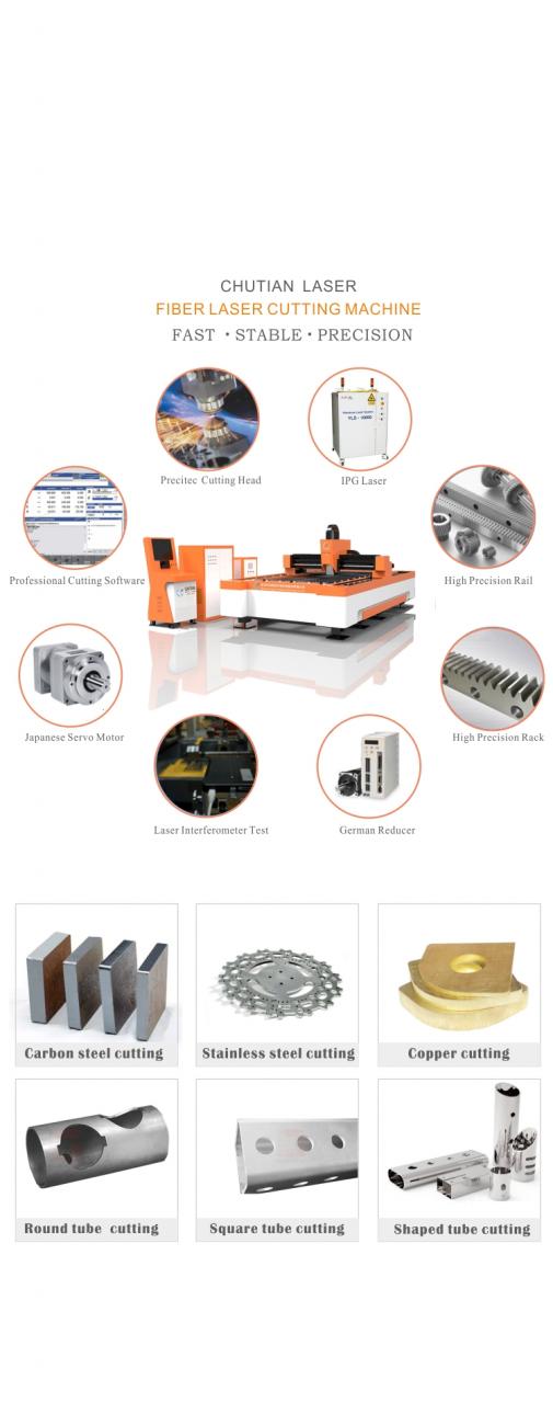 Cnc Laser Manufacture 500W 1000W 2000W Stainless Steel Fiber Laser Cutting Machine Cnc лазерно производство 500W 1000W 2000W машина за лазерно рязане на влакна от неръждаема стомана