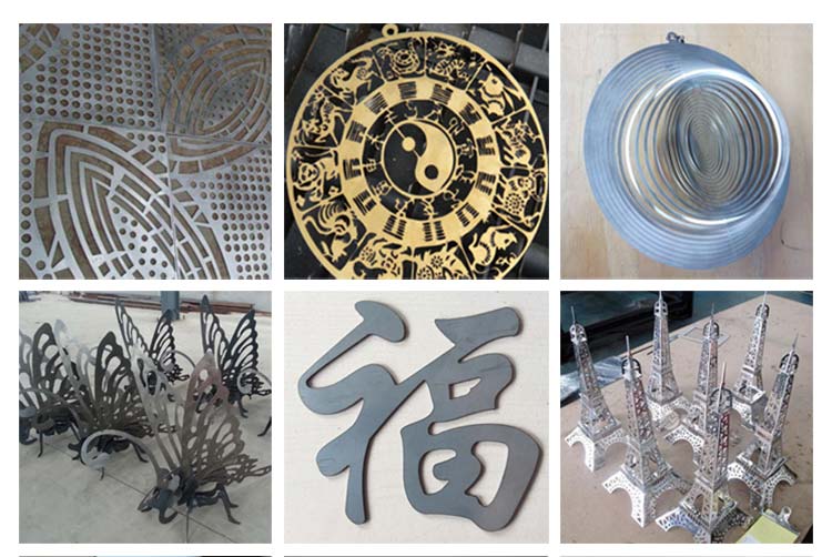 Високо прецизна 1000w фибро лазерна машина за рязане Цена