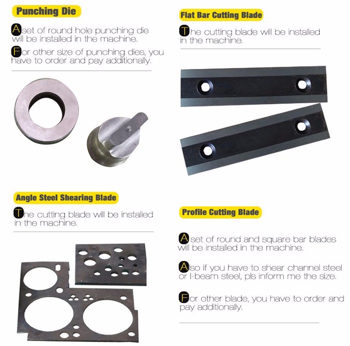 Серия Q35y Многофункционална хидравлична комбинирана машина за рязане и щанцоване