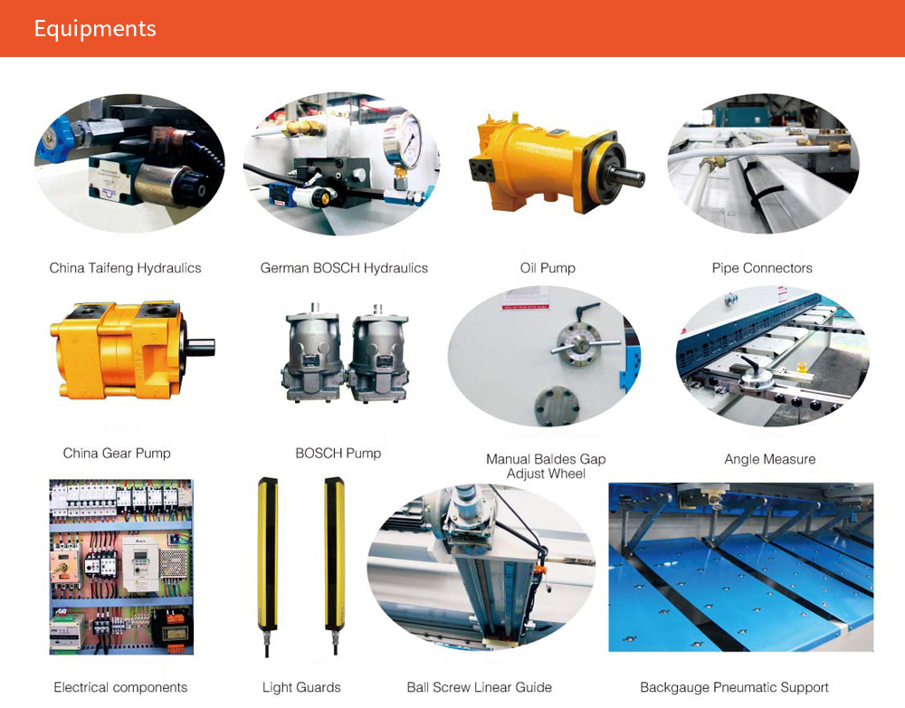 QC11K 10 12 16 mm 3200 4000mm Metal Guillotine Shear CNC Guillotine Shearing Machine QC11K 10 12 16 mm 3200 4000 mm Метална гилотинна ножица CNC гилотинна ножица