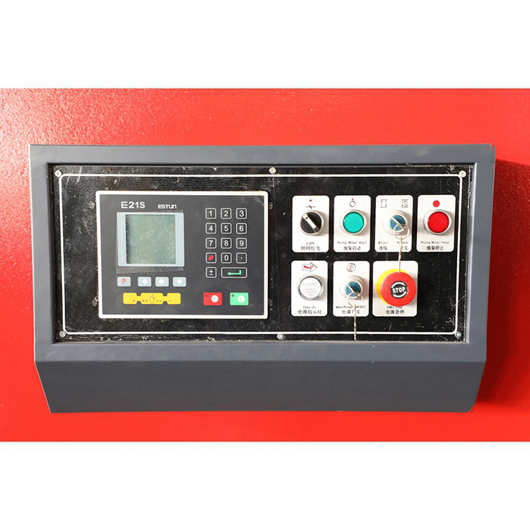 Qc12y / Qc12k Sheet Metal Steel Plate 6mm X 3200 Cnc Hydraulic Swing Beam Shear Machine Qc12y / Qc12k стоманена ламарина 6 mm X 3200 CNC хидравлична машина за срязване на люлееща се греда