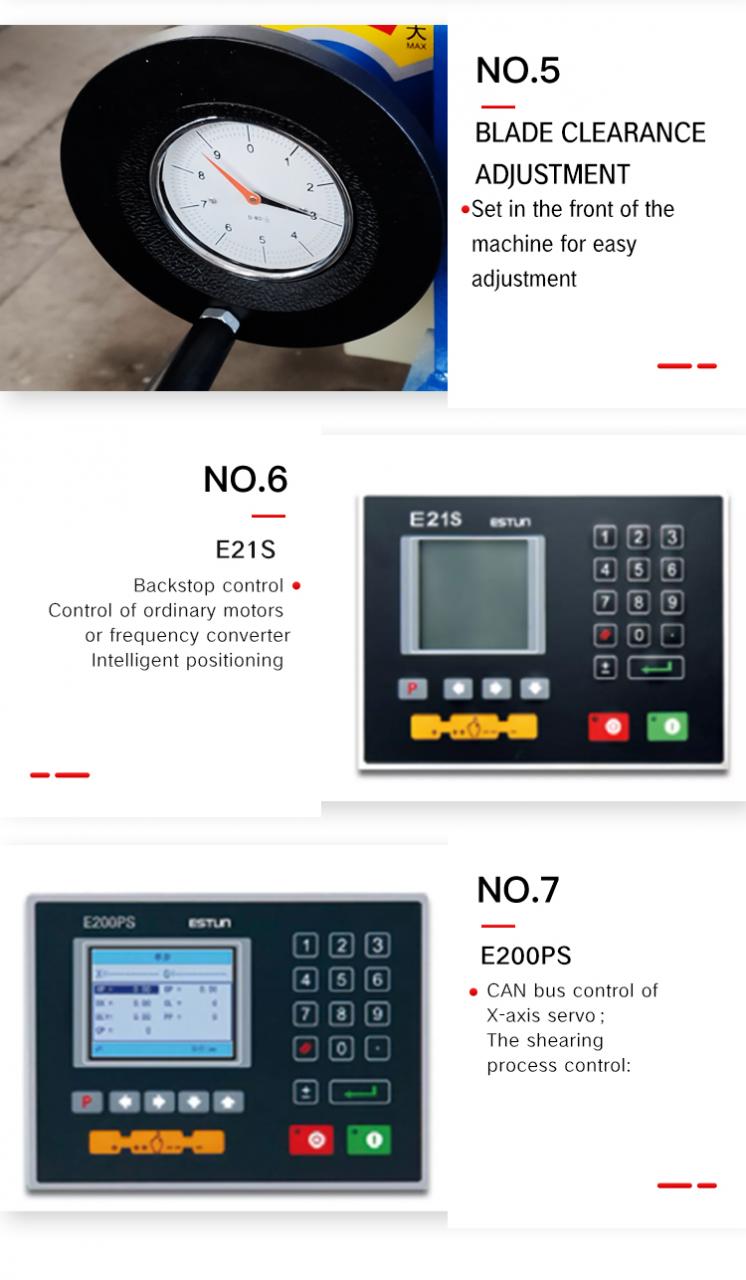 Shear Cutting Machine Guillotine Metal Hydraulic Shearing Machine Qc11Y/K Машина за рязане на гилотина Метална хидравлична машина за рязане Qc11Y/K